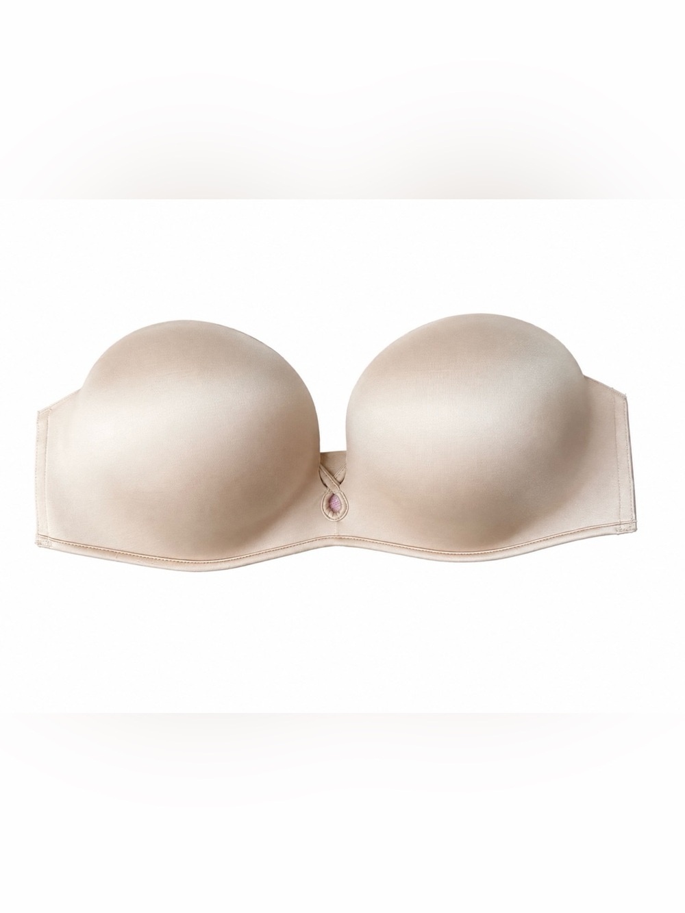 Victoria’s Secret Bombshell Strapless Push-Up Bra 34B Nude Beige